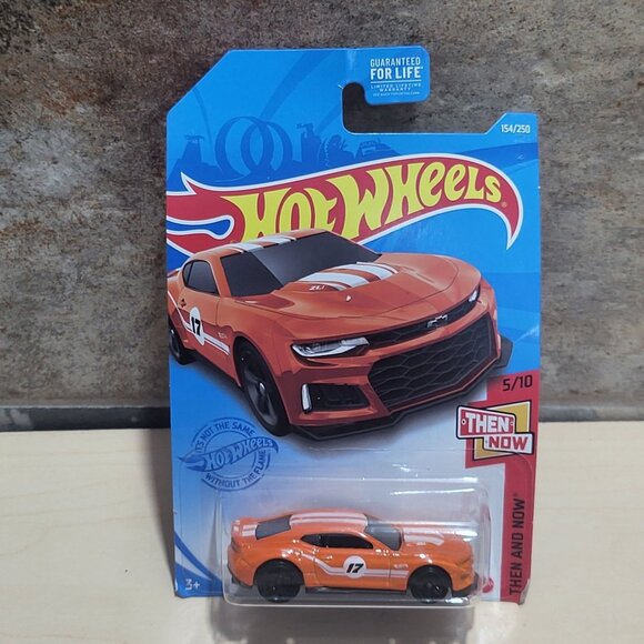 Hot Wheels 2017 Camaro ZL1 Toy Car Then and Now Series - Picture 1 of 9